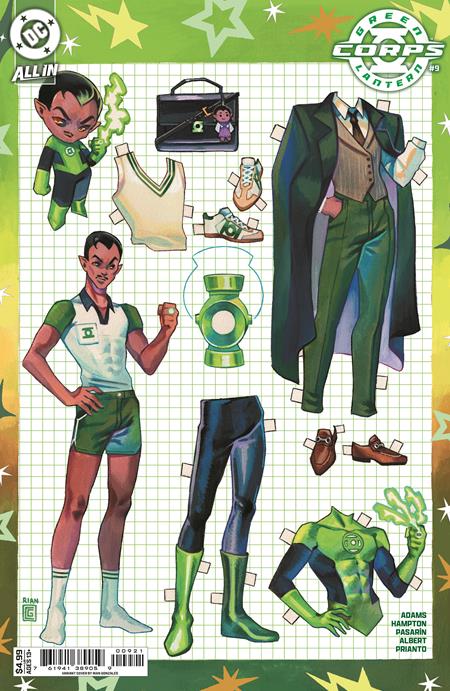 Green Lantern Corps #9 Cover B Rian Gonzales Card Stock Variant (Starbreaker Supremacy)