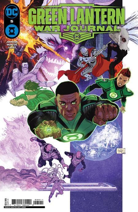 Green Lantern War Journal #5 Cover A Montos
