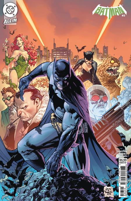 Batman #3 2nd Print Cover B Tony S Daniel Card Stock Variant