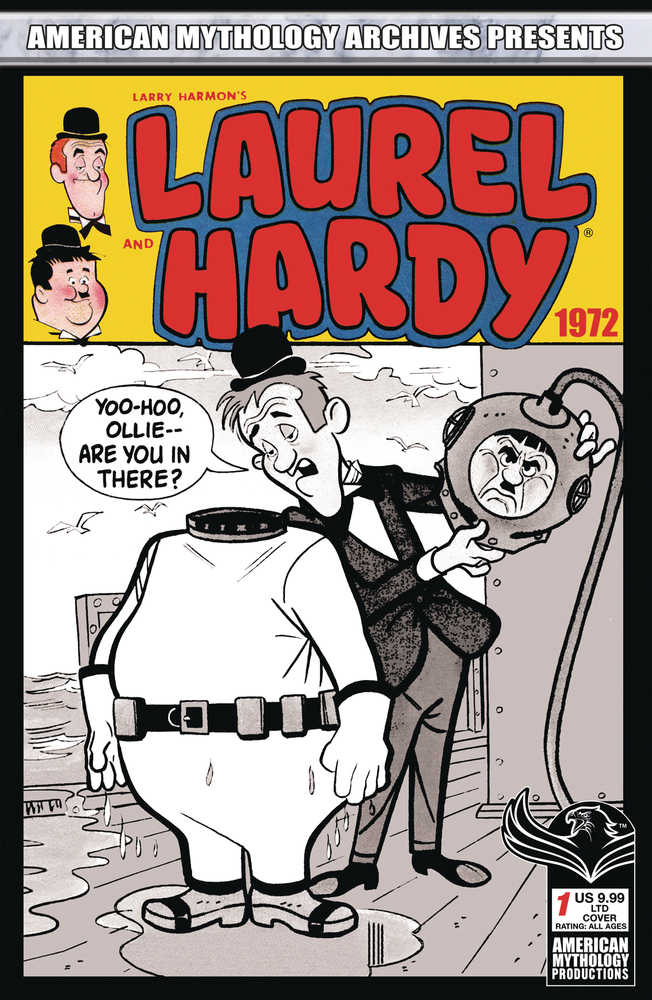 Am Archives Laurel And Hardy 1972 #1 Cover B Limited Edition