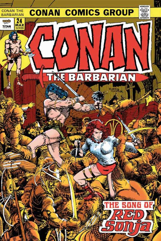 Conan the Barbarian Original Omni Direct Market Edition Hardcover Volume 01 (Mr)