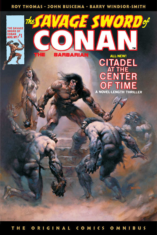 Savage Sword Conan Original Omni Direct Market Graphic Novel Volume 01 (Mr