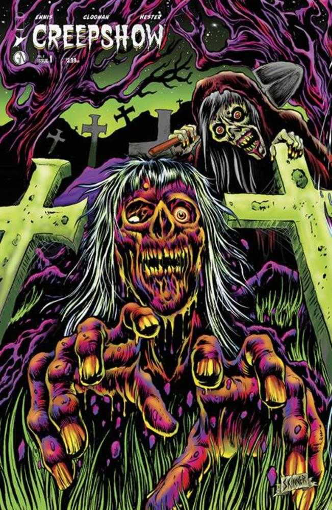 Creepshow Volume 2 #1 (Of 5) Cover C 10 Copy Variant Edition Skinner (Mature)