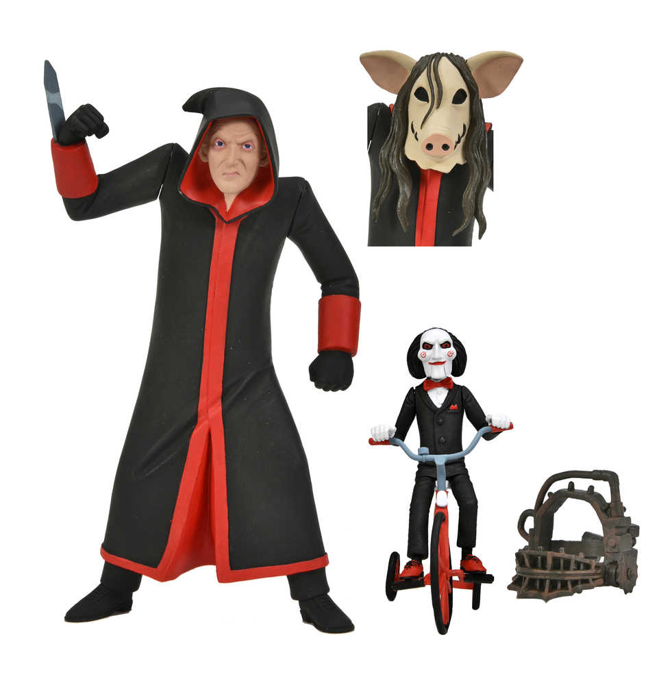 Saw Toony Terrors Jigsaw Killer & Billy 6in Action Figure Box Set