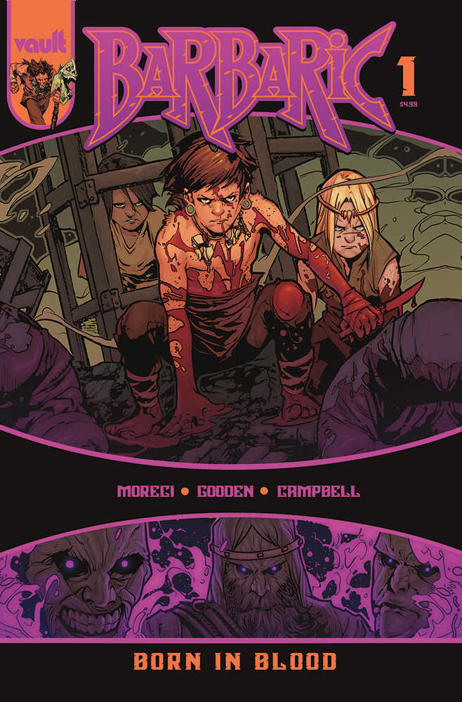 Barbaric Born In Blood #1 Cover A Gooden
