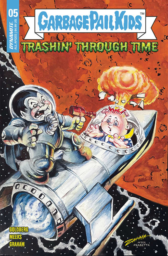 Garbage Pail Kids Through Time #5 Cover B Zapata