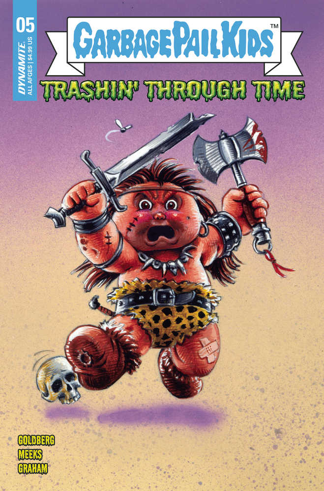Garbage Pail Kids Through Time #5 Cover D Classic Trading Card