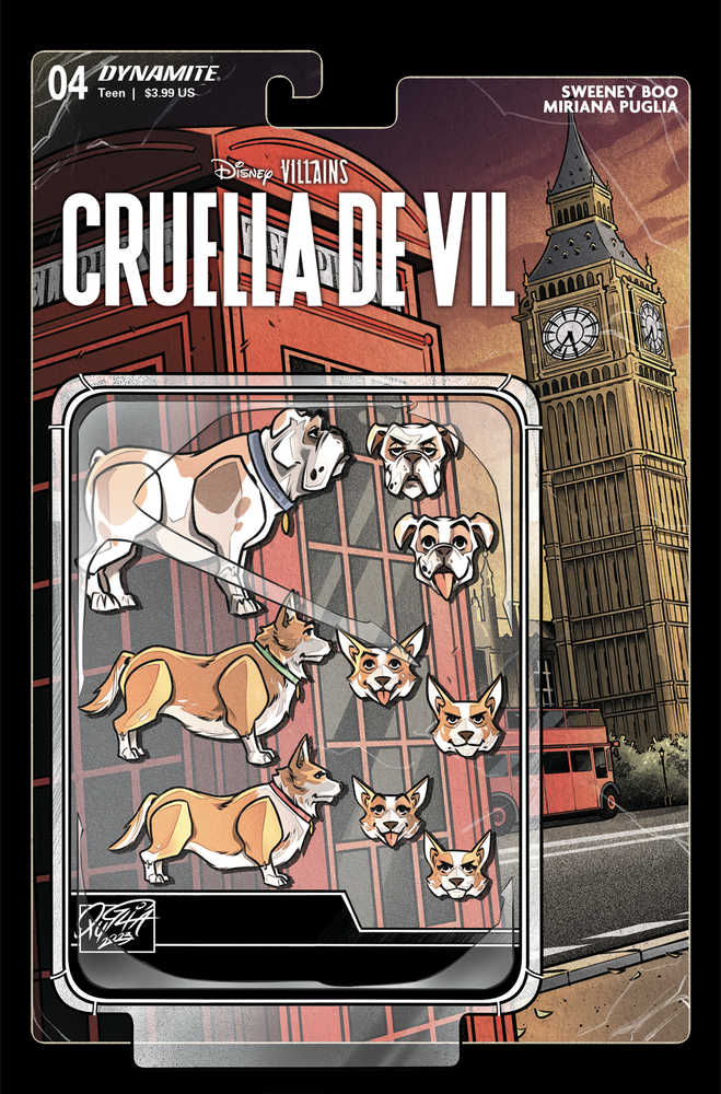 Disney Villains Cruella De Vil #4 Cover D Action Figure