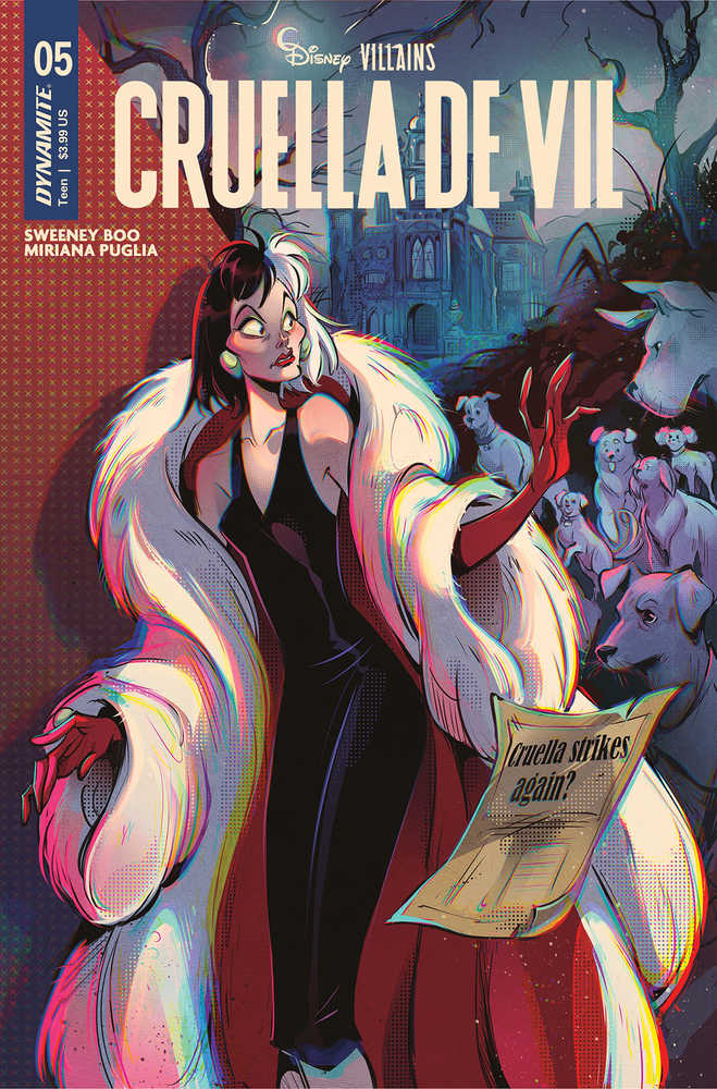 Disney Villains Cruella De Vil #5 Cover C Lusky