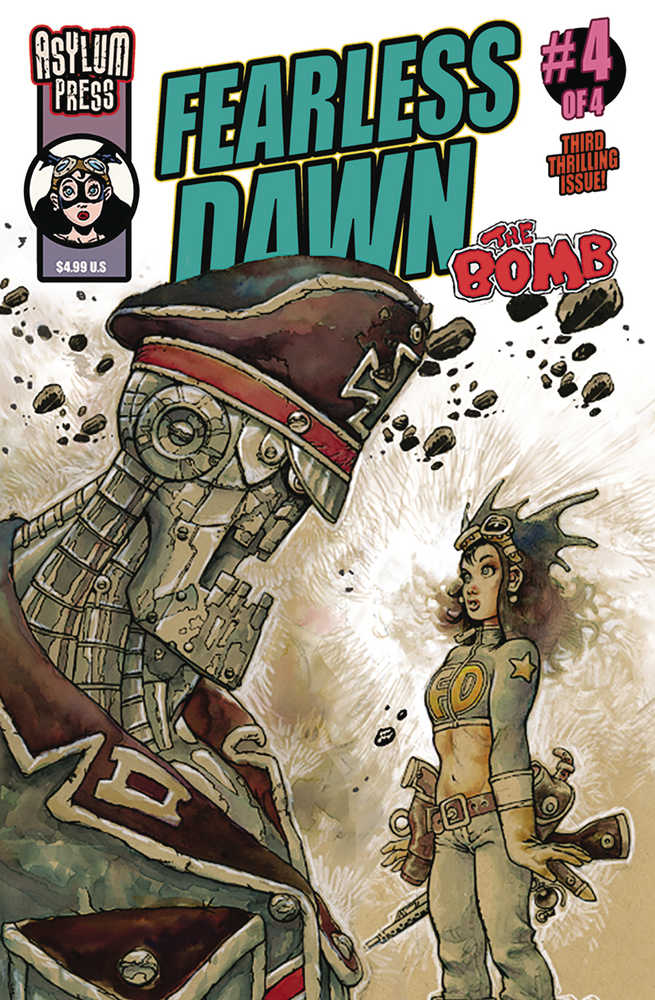 Fearless Dawn The Bomb #4 (Of 4) Cover A Mannion (Mature)