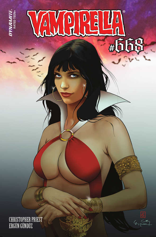 Vampirella #668 Cover F 7 Copy Variant Edition Gunduz Original