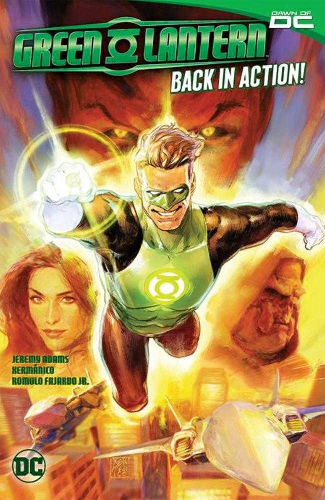 Green Lantern (2023) TPB Volume 01 Back In Action Book Market Xermanico Cover