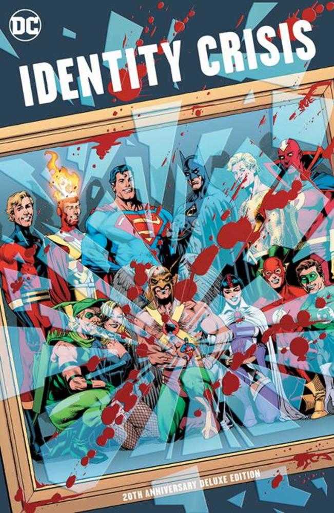 Identity Crisis 20th Anniversary Deluxe Edition Hardcover Direct Market Exclusive Rags Morales Variant Cover