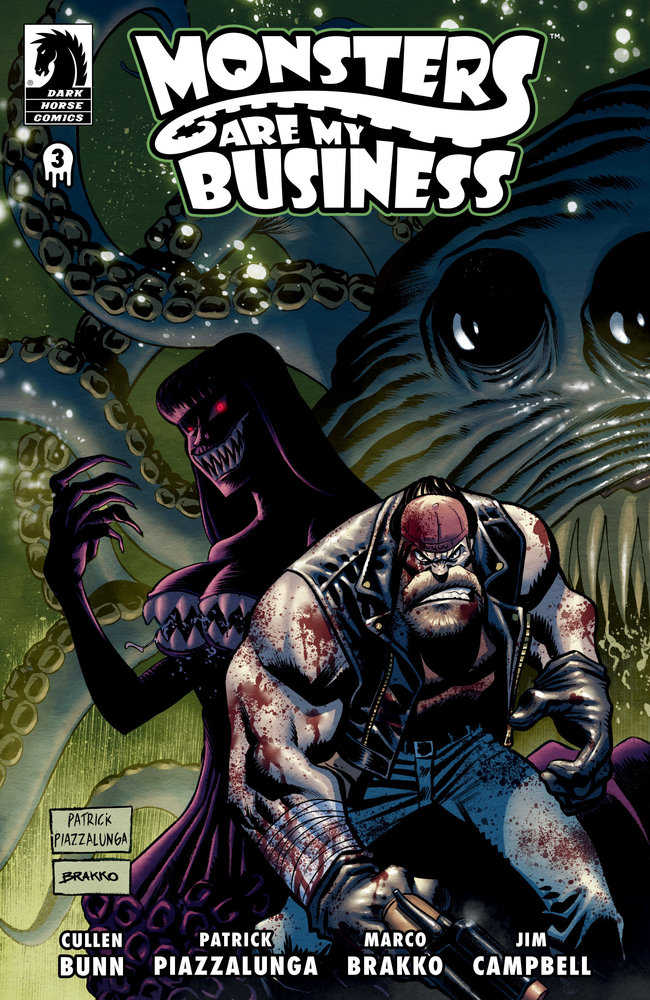 Monsters Are My Business (And Business Is Bloody) #3 (Cover A) (Patrick Piazzalung A)