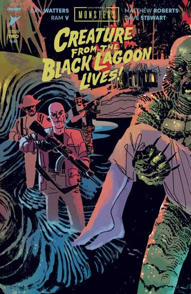 Universal Monsters Creature From The Black Lagoon Lives #2 (Of 4) Cover C 1 in 10 Dani Variant