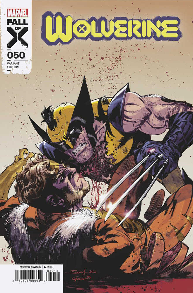 Wolverine #50 Jonas Scharf 1-25 Variant