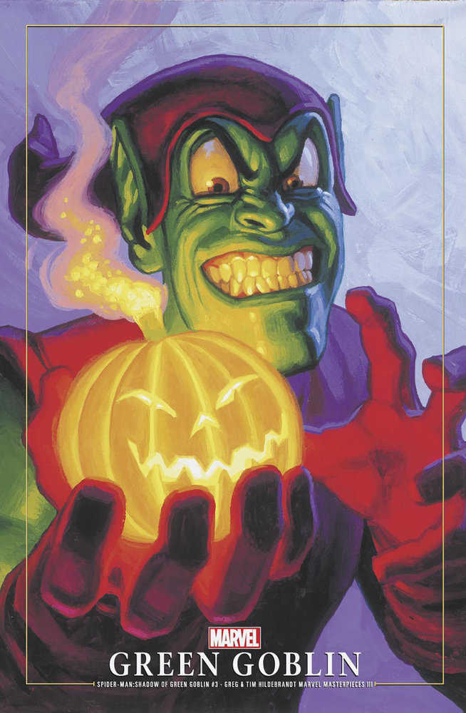 Spider-Man: Shadow Of The Green Goblin #3 Greg And Tim Hildebrandt Green Goblin Marvel Masterpieces III Variant