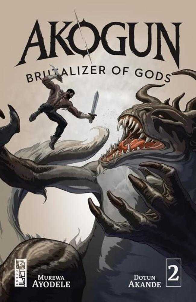 Akogun Brutalizer Of Gods #2 (Of 3) Cover B Grey Williamson Variant