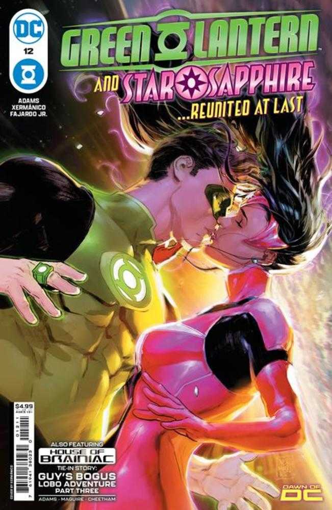Green Lantern #12 Cover A Xermanico (House Of Brainiac)