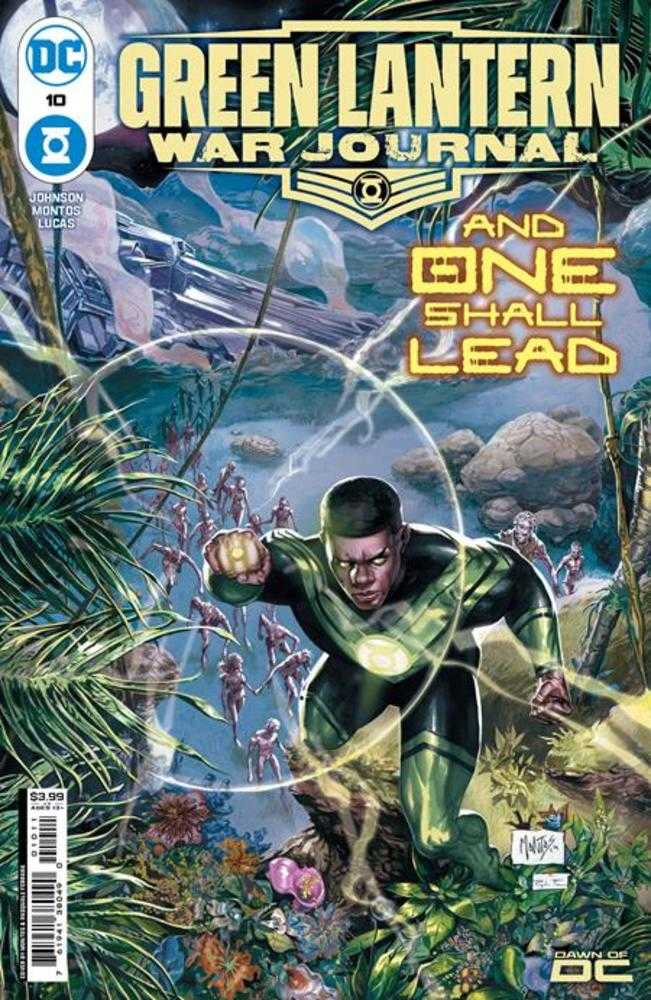 Green Lantern War Journal #10 Cover A Montos