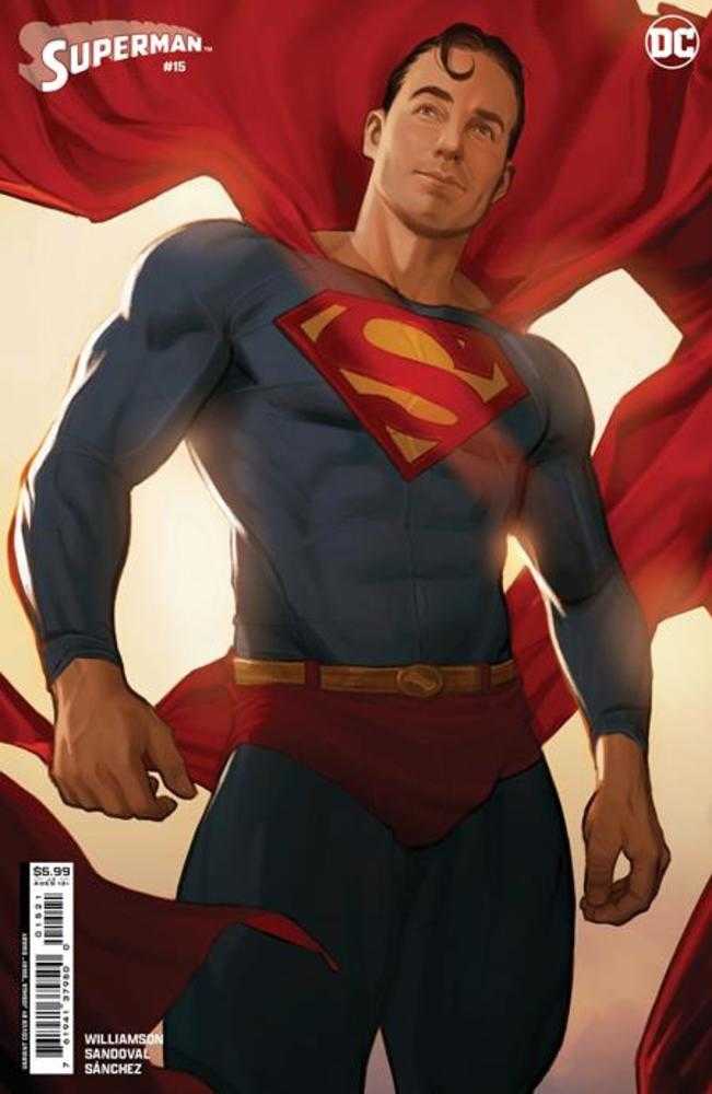 Superman #15 Cover C Joshua Sway Swaby Card Stock Variant (House Of Brainiac)(Absolute Power)