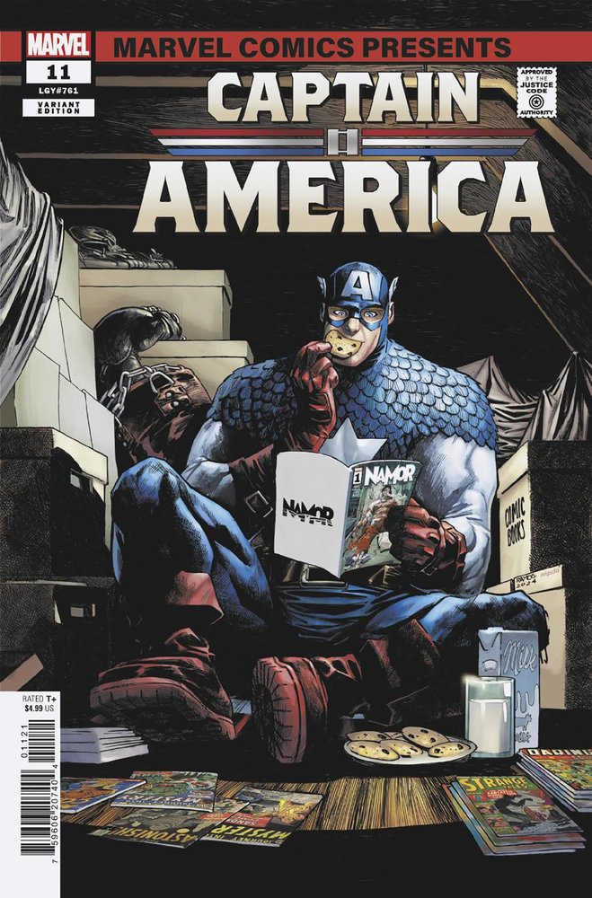 Captain America #11 Humberto Ramos Marvel Comics Presents Variant [Dpwx]