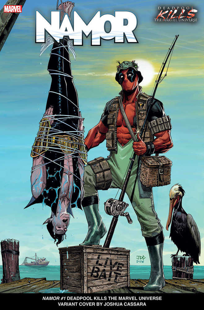 Namor #1 Joshua Cassara Deadpool Kills The Marvel Universe Variant