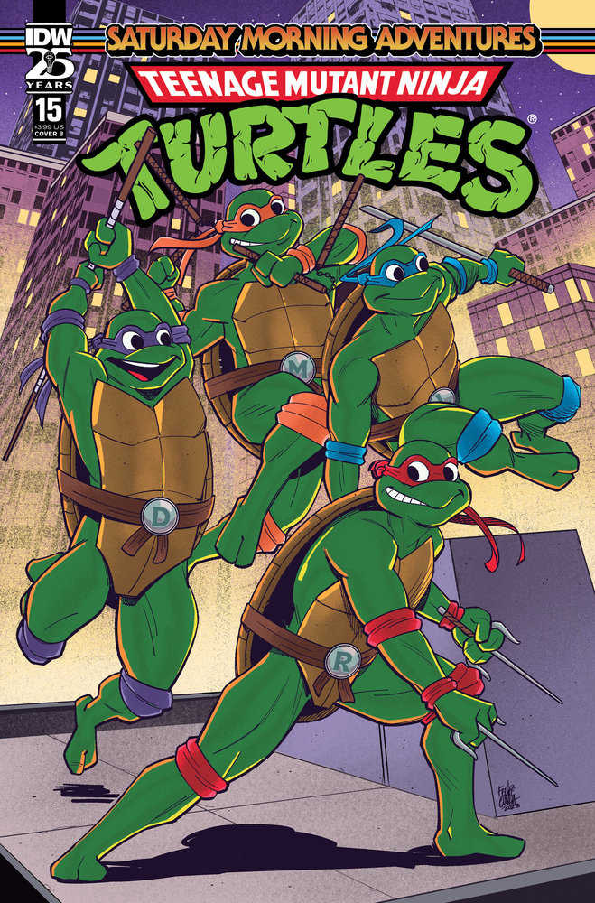 Teenage Mutant Ninja Turtles: Saturday Morning Adventures #15 Variant B (Cunha)