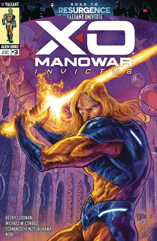 X-O Manowar Invictus #3 (Of 4) Cover A Fajardo