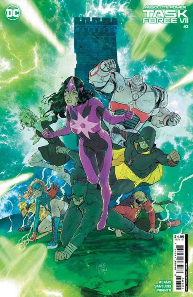 Absolute Power Task Force Vii #3 (Of 7) Cover C Mikel Janin Card Stock Variant