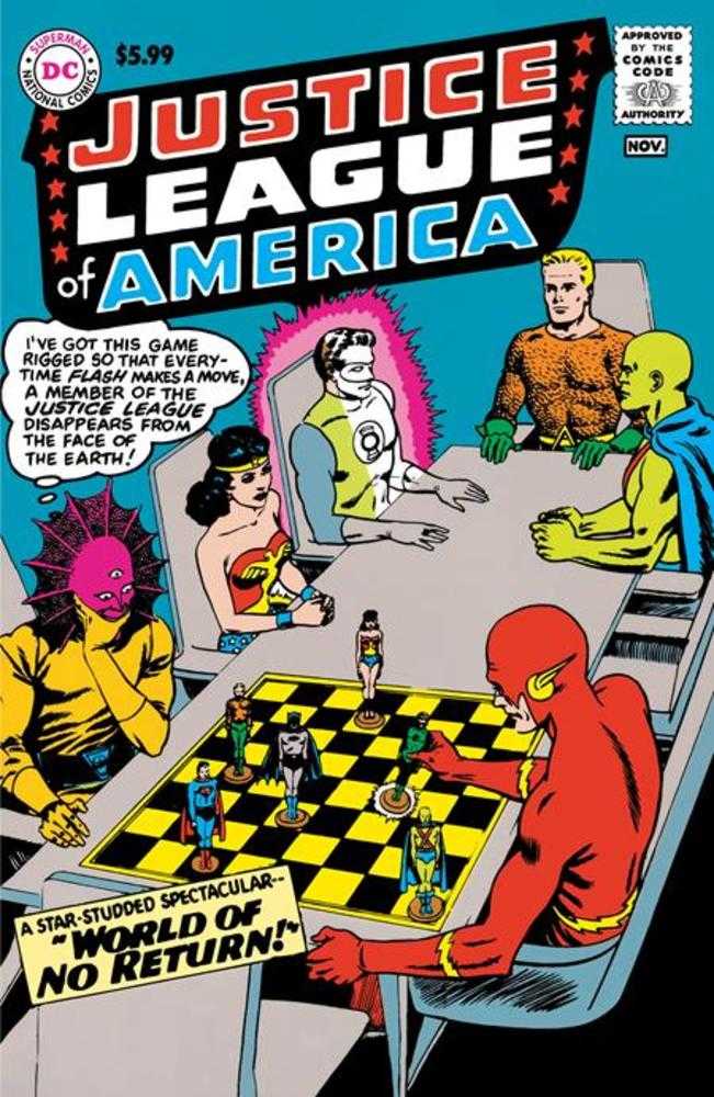 Justice League Of America #1 Facsimile Edition Cover B Murphy Anderson Foil Variant