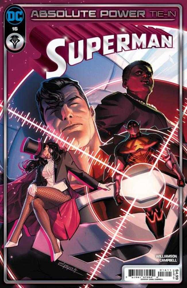 Superman #16 Cover A Jamal Campbell (Absolute Power)