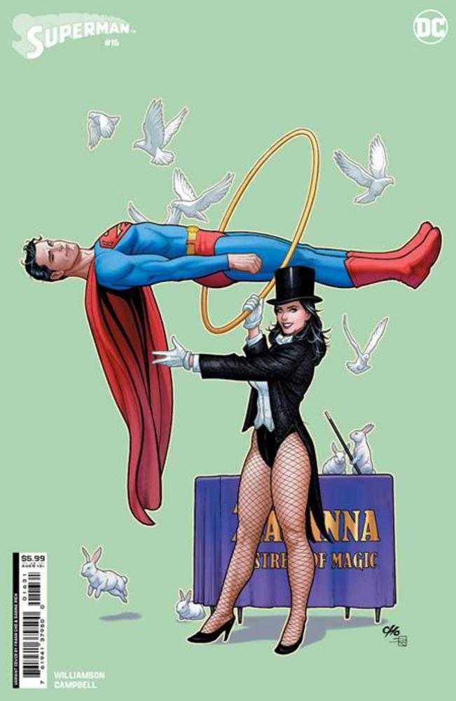 Superman #16 Cover C Frank Cho Card Stock Variant (Absolute Power)