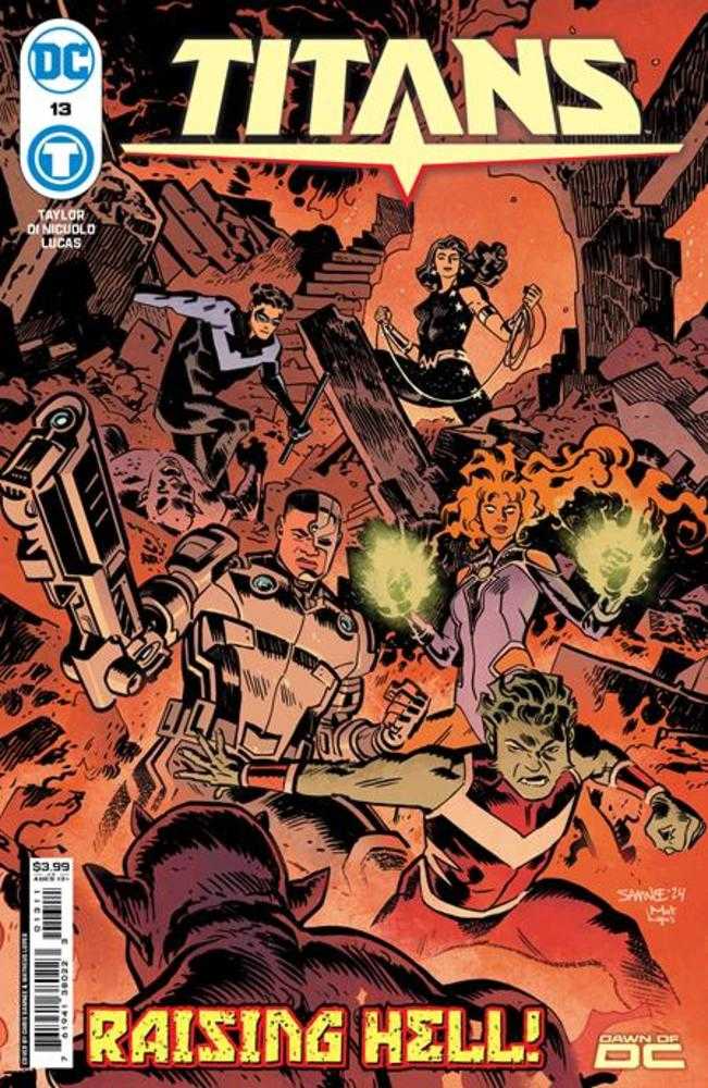 Titans #13 Cover A Chris Samnee