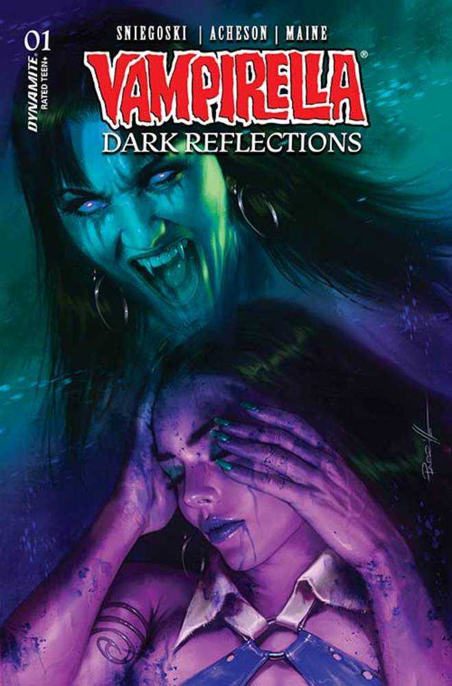 Vampirella Dark Reflections #1 Cover V Foc Parrillo Ultraviole
