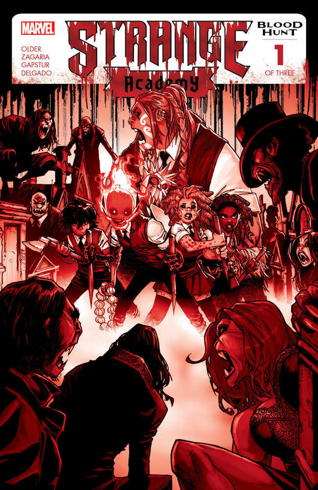 Strange Academy: Blood Hunt #1 Humberto Ramos Blood Soaked 2nd Print Variant [Bh]