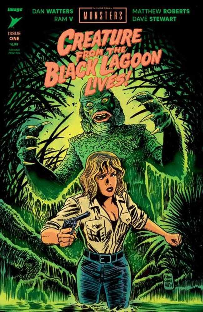 Universal Monsters The Creature From The Black Lagoon Lives #1 2nd Print