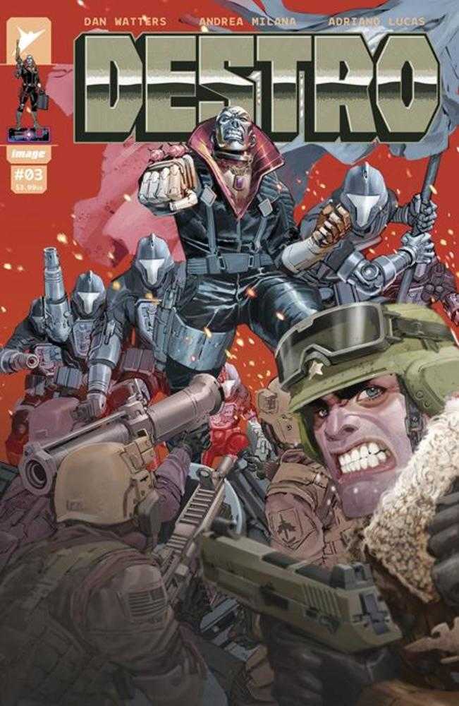 Destro #3 (Of 5) Cover E 1 in 50 Eric Canete Variant