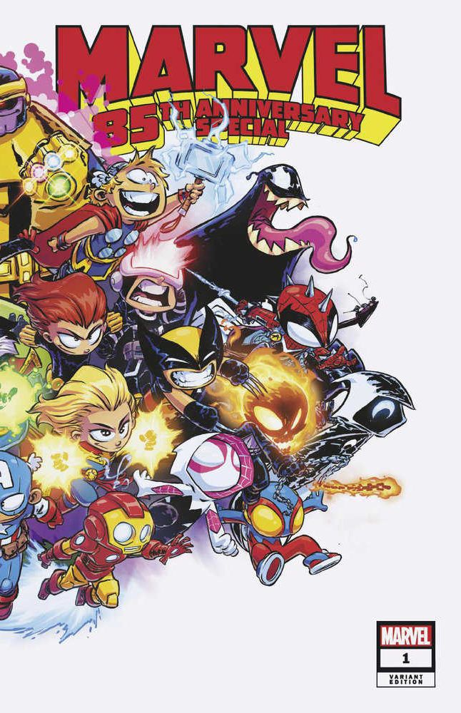 Marvel 85th Anniversary Special #1 Skottie Young Wraparound Variant