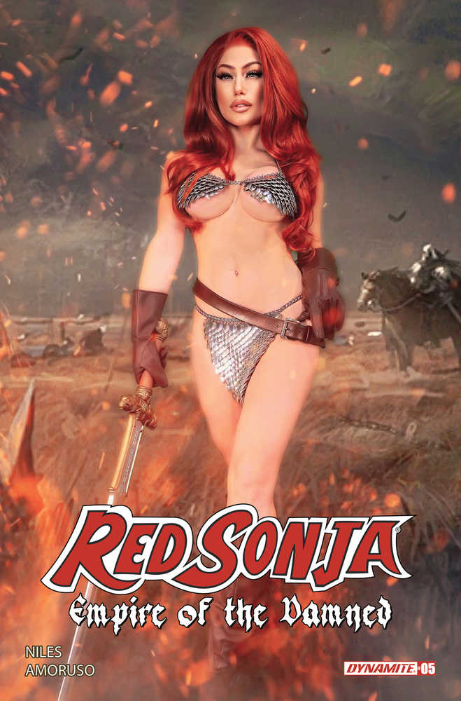 Red Sonja Empire Damned #5 Cover D Cosplay