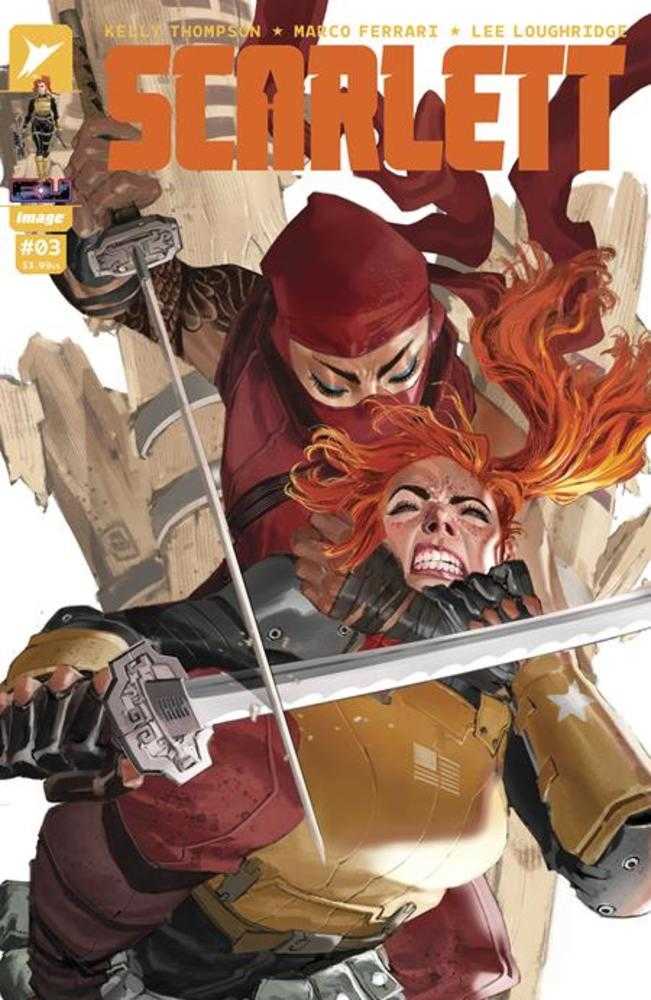 Scarlett #3 (Of 5) Cover E 1 in 50 Eric Canete Variant