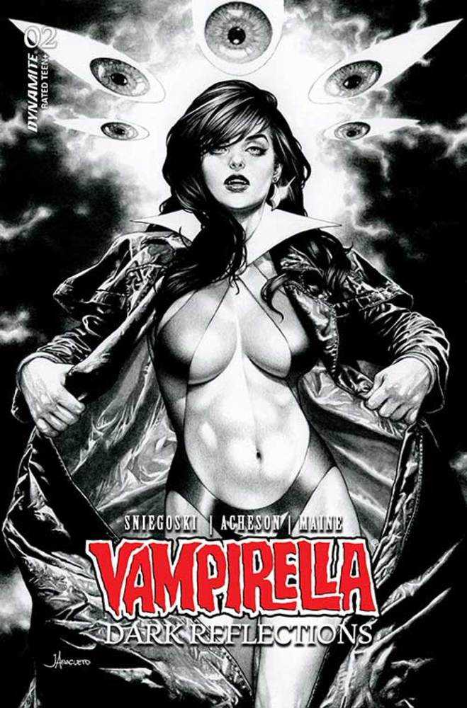 Vampirella Dark Reflections #2 Cover U Foc Anacleto Line Art