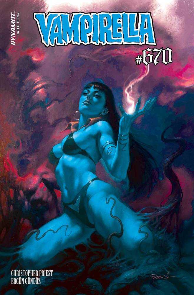 Vampirella #670 Cover M Foc Parrillo Ultraviolet