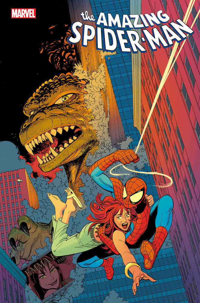 Amazing Spider-Man #58 Leo Romero Godzilla Variant