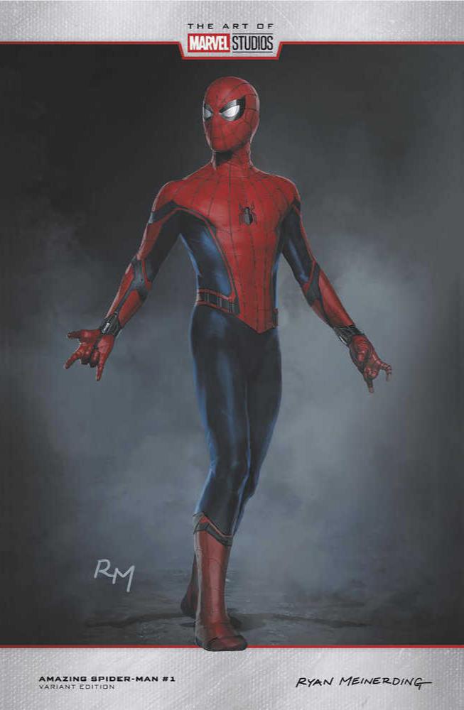 Amazing Spider-Man #58 Ryan Meinerding Wraparound Marvel Studios Variant