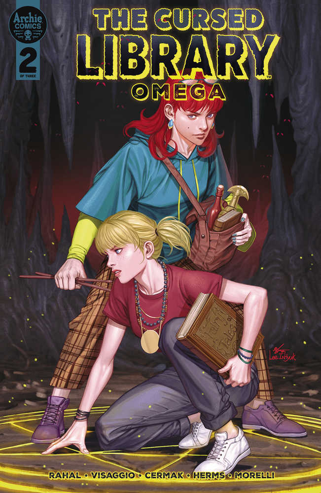 Cursed Library Omega Cover B Inhyuk Lee