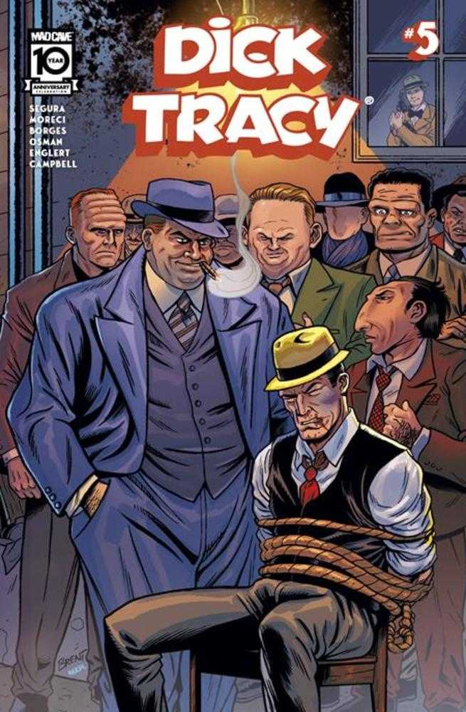 Dick Tracy #5 Cover B Brent Schoonover Connecting Variant