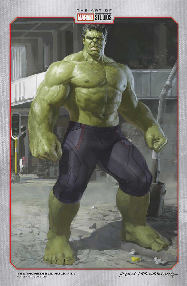 Incredible Hulk #17 Ryan Meinerding Marvel Studios Variant