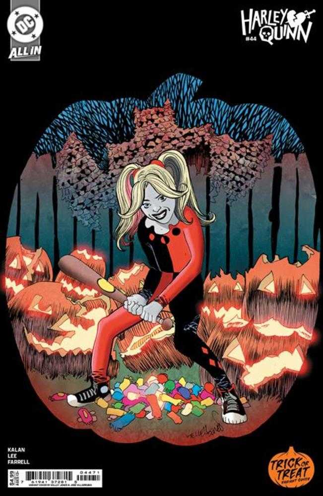 Harley Quinn #44 Cover D Kelley Jones Trick Or Treat Card Stock Variant