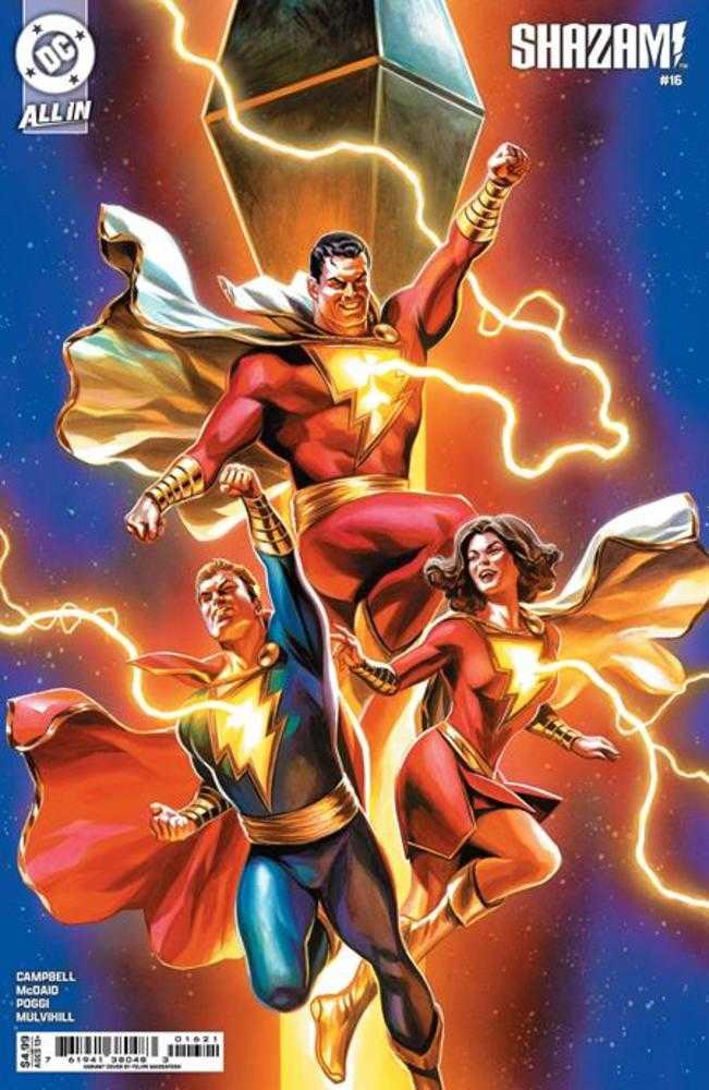 Shazam #16 Cover B Felipe Massafera Card Stock Variant